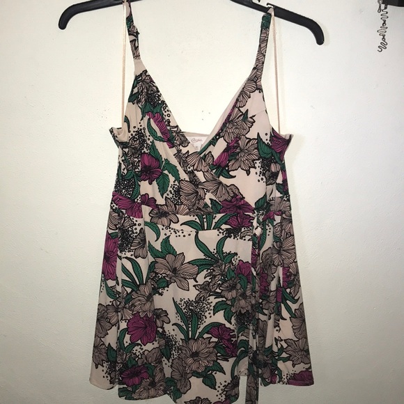 Floral print dress with built in shorts - Picture 1 of 2